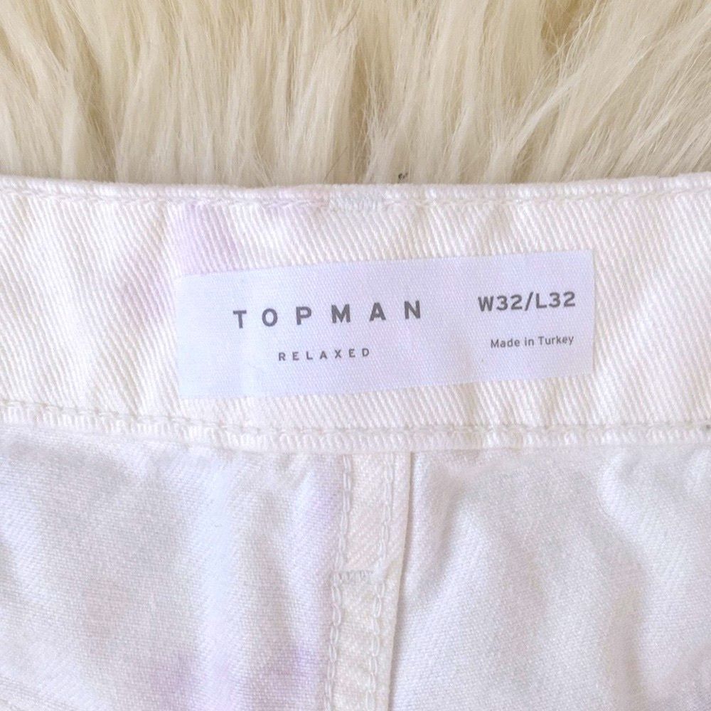 Topman Nordstrom relaxed multicolored jeans sz W32 /L32 Romantic Beach Vacation - Picture 7 of 13